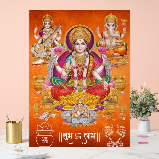 Het Laxmi Mata Poster (Huwelijk)