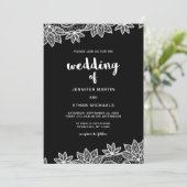 Het leeftijdlooze Kant van het Huwelijk ziet eruit Kaart (Staand voorkant)