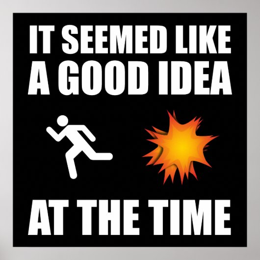 Het leek een goed idee destijds poster (Voorkant)