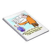 Het leesboek van het kind is nogal ambitieus notitieboek (Rechterzijde)