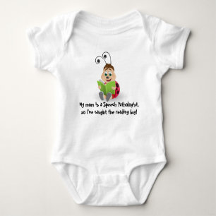Het leesinsect Mam Speech Patholoog baby Romper