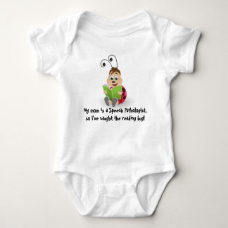 Het leesinsect Mam Speech Patholoog baby Romper