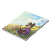 Het leesmeisje en het verveelde Notitieblok (Linkerzijde)