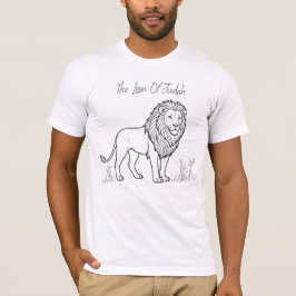 Het Leeuw van Juda christelijk tri-blend shirt