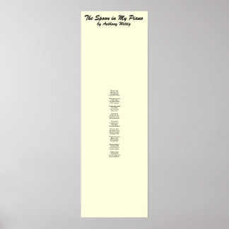 Het lef in mijn piano poster