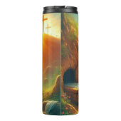 Het lege graf en de kruizen van Jezus Thermosbeker (Achterkant)