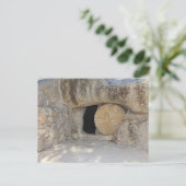 Het lege Graf van Jesus-Christus op Briefkaart (Staand voorkant)