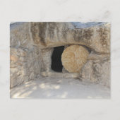 Het lege Graf van Jesus-Christus op Briefkaart (Voorkant)
