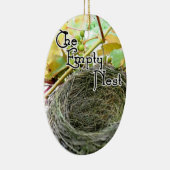 Het lege nest keramisch ornament (Rechts)