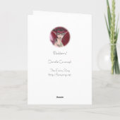 Het Lege Wenskaart van "Blackberry" Kaart (Achterkant)