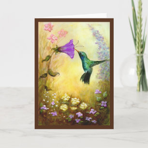 Het lege Wenskaart van de Gast van de Tuin Kaart