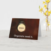 Het lege wenskaart van de wind drawstop kaart (Gele Bloem)