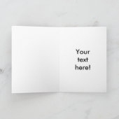 Het Lege Wenskaart van het inspirerend Citaat van Kaart (Binnen)