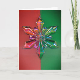 Het Lege Wenskaart van het Ornament van de Feestdagen Kaart