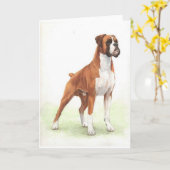 Het Lege Wenskaart van het Portret van de Hond van Kaart (Gele Bloem)