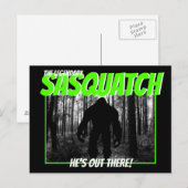 Het Legendary Sasquatch Briefkaart (Voorkant / Achterkant)