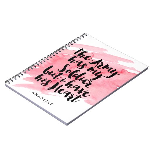 Het leger heeft mijn soldaat, maar ik heb zijn har notitieboek (Linkerzijde)