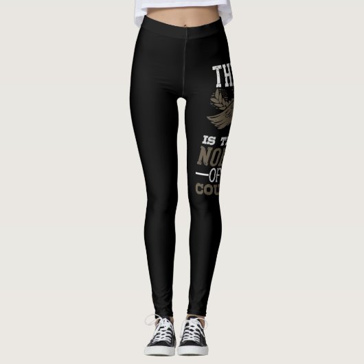 Het leger is de ware onstabiliteit van ons land leggings (Voorkant)