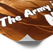 Het leger rekent op je. poster (Hoek)