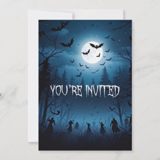 Het leger van de duisternis Halloween Kaart (Voorkant)