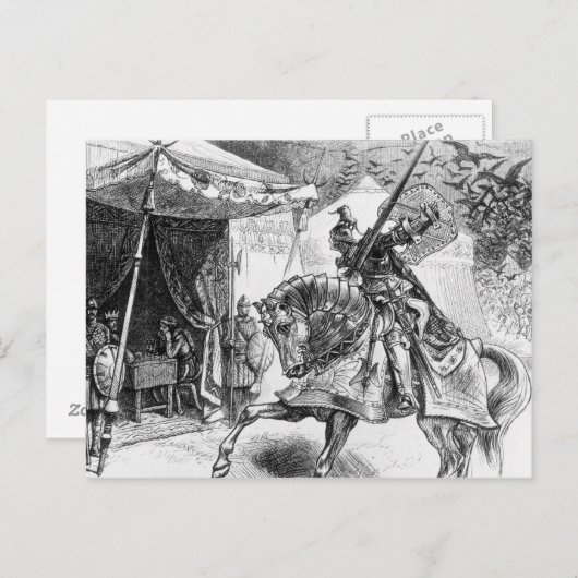 Het leger van Ravens Briefkaart (Voorkant / Achterkant)