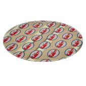 Het leger van Spiny Rock Lobster Snijplank (Hoek)