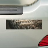 Het leger van Terracotta Bumpersticker (Op auto)