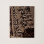 Het leger van terracotta krijgers bij keizer Qin Legpuzzel (Verticaal)