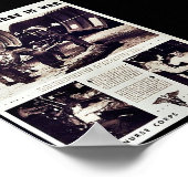 Het leger zuster in oorlog poster (Hoek)