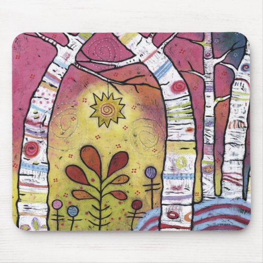 Het leiden in Starlight Mousepad - 9,25 x 7,75 inc Muismat (Voorkant)