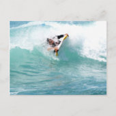 Het leiden van de golven briefkaart (Voorkant)