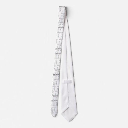 Het Leidenfrost-effect (chemiewater) Stropdas (Achterkant)