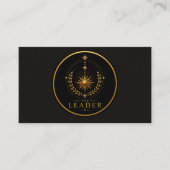 Het Leiders Leo Gepersonaliseerde Archetype Visitekaartje (Voorkant)