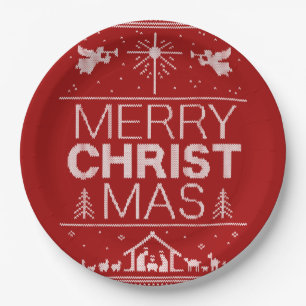 Het lelijke Vrolijke Rood van Christus van de Papieren Bordje