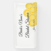 Het Lemon Spritz Vrijgezellenfeest Custom Party Si Spandoek (Verticaal)