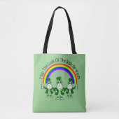 Het Leprechaun Trio All Over Print Canvas tas (Voorkant)