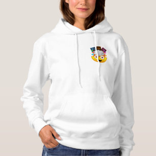 Het leren Adobe maakt mijn hoofd implode Emoji Hoodie