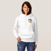 Het leren Adobe maakt mijn hoofd implode Emoji Hoodie (Voorkant volledig)