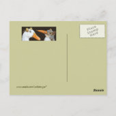 Het leren kennen u briefkaart (Achterkant)