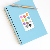 Het leren Kleuren met ballonnen Sticker