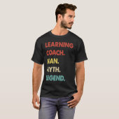 Het leren Man van de Coach Myth Legend 1 T-shirt (Voorkant volledig)