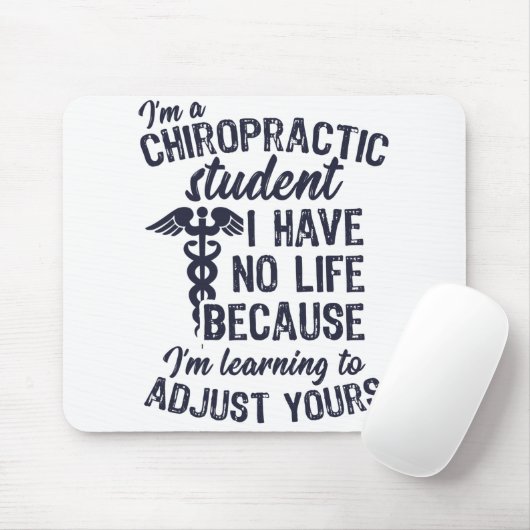 Het leren om Uw Leven aan te passen, Chiropractor Muismat (Met muis)