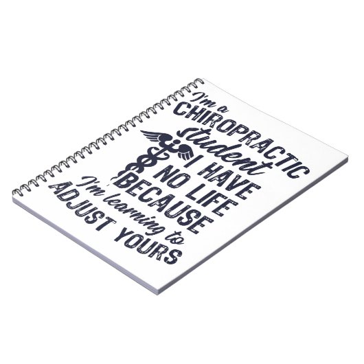 Het leren om Uw Leven aan te passen, Chiropractor Notitieboek (Linkerzijde)