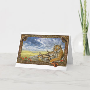 Het leren om Wenskaart te spelen Kaart