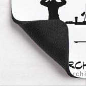 Het leren Revisie Mousepad Muismat (Hoek)