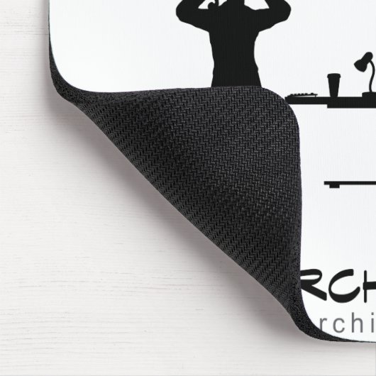 Het leren Revisie Mousepad Muismat (Hoek)