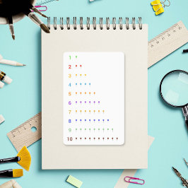 Het leren Telling aan 10 met ballonnen Sticker