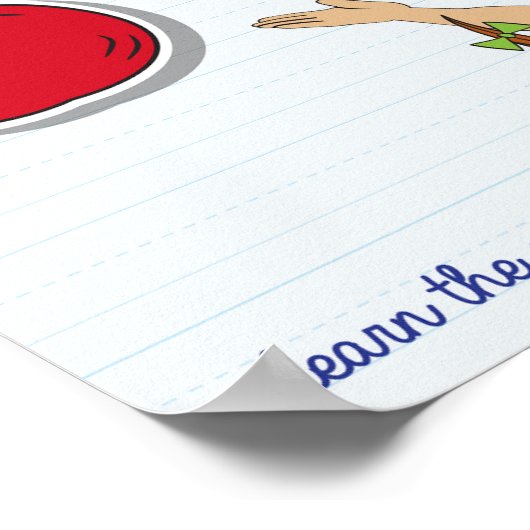 Het leren van het Poster van het Alfabet (Hoek)