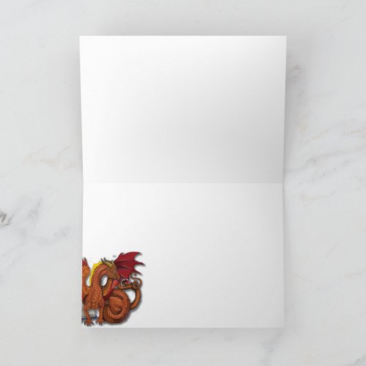 Het leren van het Ways~ draakwenskaart Kaart (Binnen)