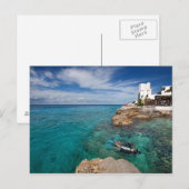 Het leren van Scuba duiken, Cozumel Mexico Briefkaart (Voorkant / Achterkant)